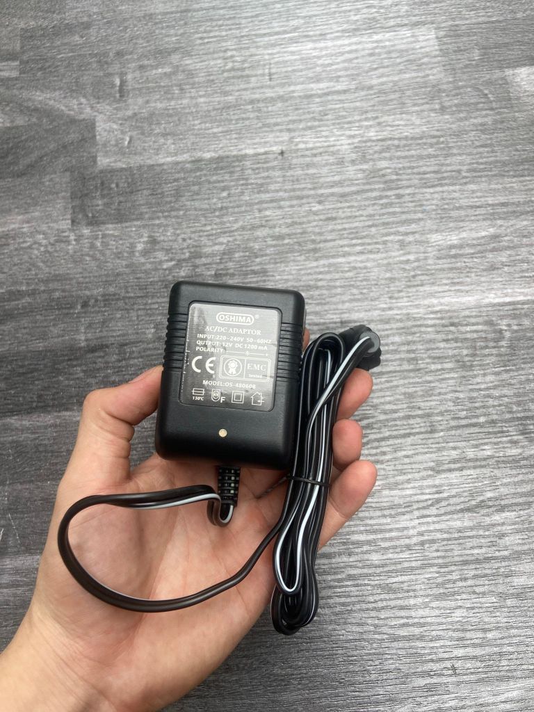 Bộ biến đổi tĩnh điện (cục sạc cơ) máy phun thuốc trừ côn trùng điện 12V1200mmA