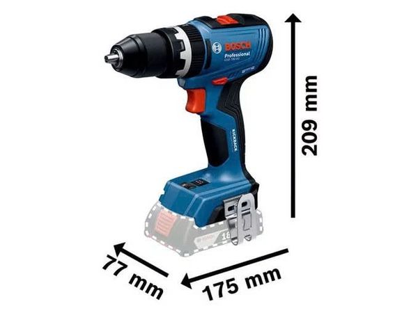 Máy khoan vặn vít pin GSB 18V-65 (SOLO) BOSCH MÁY 06019N31K2