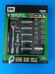 Bộ dụng cụ 31 chi tiết 3/8inch SK tools SK01308