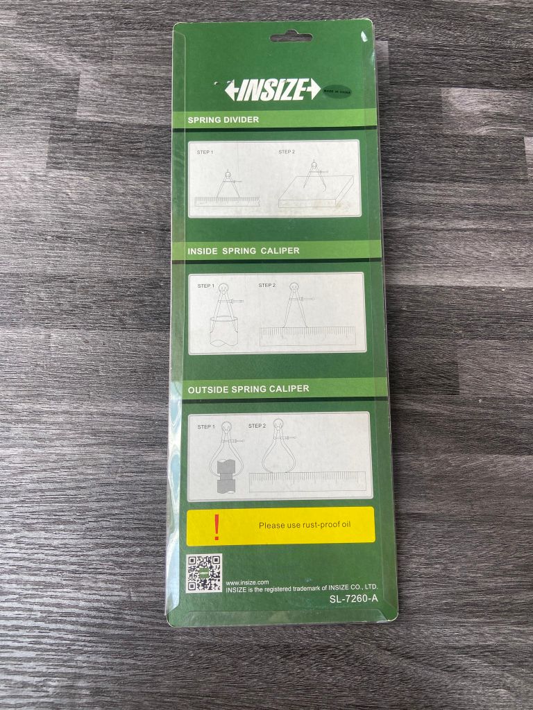 Compa cơ khí đo trong INSIZE 7261-300