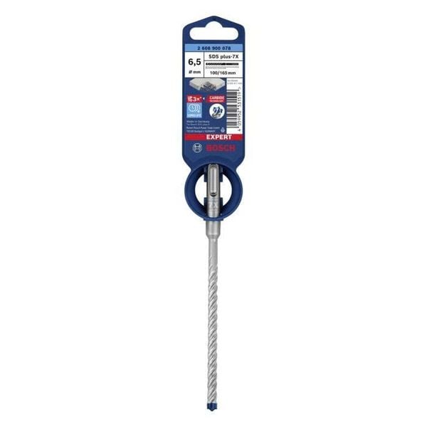 Mũi khoan SDS plus-7X 6.5x100x165mm BOSCH PHỤ KIỆN 2608900078