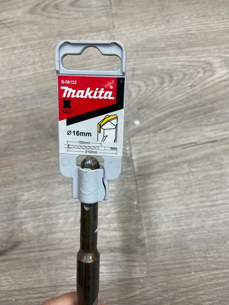 SDS-PLUS MŨI KHOAN BÊ TÔNG HỢP KIM 16X210MM Makita B-56122