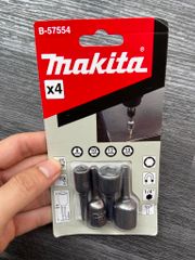 ĐẦU TUÝP VẶN ỐC 4CÁI(8,10,12,13)X48M(CHUÔI SDS-PLUS) Makita B-57554