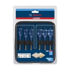 Bộ khoan gỗ đuôi cá(14/16/18/20/22/24mm) BOSCH PHỤ KIỆN 2608900332