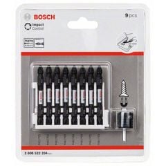 Bộ 8 đầu vặn vít Impact Control 65mm (PH2) 65mm (PH2-PH2) kèm đầu nam châm BOSCH PHỤ KIỆN 2608522334
