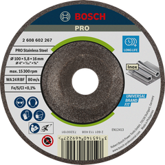 100 x 6 x 16mm Đá mài Inox Bosch 2608602267