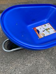 Xe rùa thùng nhựa xanh sườn Inox 304 dày 1.5mm TranDa XR.N015.060