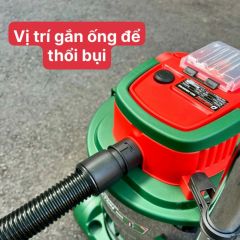 25L Máy Hút Bụi Bình Inox Motor Brushless Lực Hút 13Kpa DEKTON COMBO1HB25PRO-1B4055A-1S25XPRO