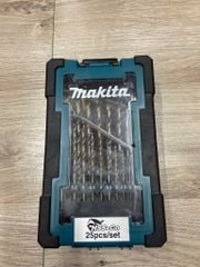 BỘ MŨI KHOAN KIM LOẠI HSS-CO 25CÁI/BỘ Makita D-67577