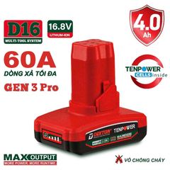 Pin 16.8V 4Ah Dekton D16-B4060PRO
