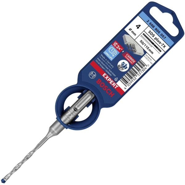 Mũi khoan SDS plus-7X 4x50x115mm BOSCH PHỤ KIỆN 2608900057