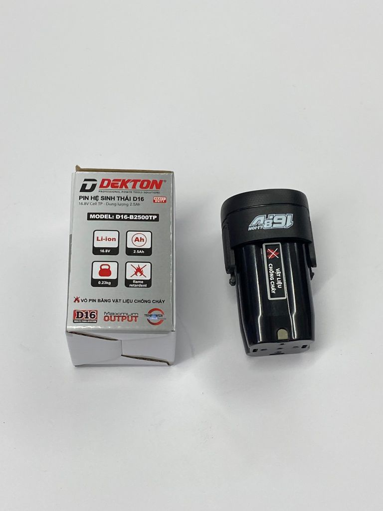 Pin 16.8V 2.5Ah Dekton D16-B2500TP