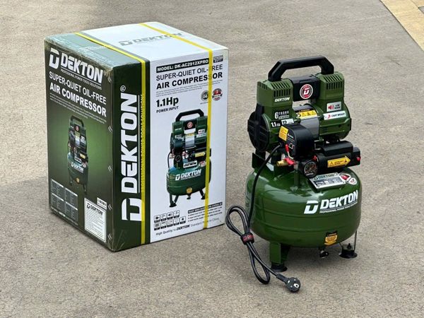 12L 1.1HP Máy Nén Khí Không Dầu DEKTON DK-AC2912XPRO