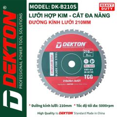 Lưỡi hợp kim 210mm DEKTON DK-B210S
