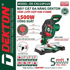 1500W Máy cắt nhôm Dekton DK-CN210PLUS