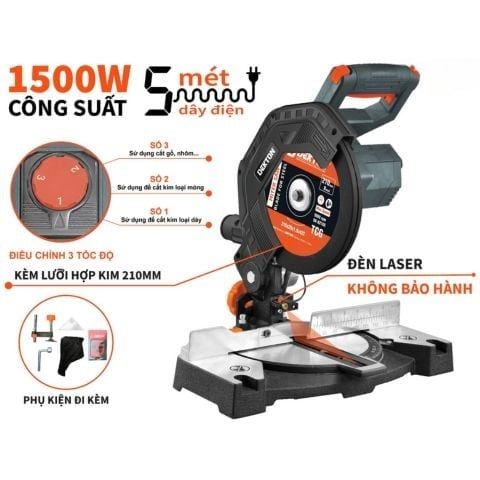 1500W Máy cắt nhôm Dekton DK-CN210PLUS