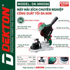 Máy mài xích Dekton DK-MMX86