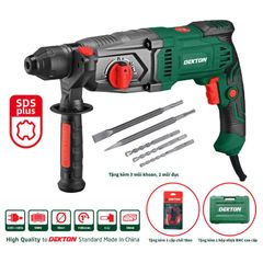 1050W Máy khoan bê tông 3 chức năng Dekton DK-RH2603PRO