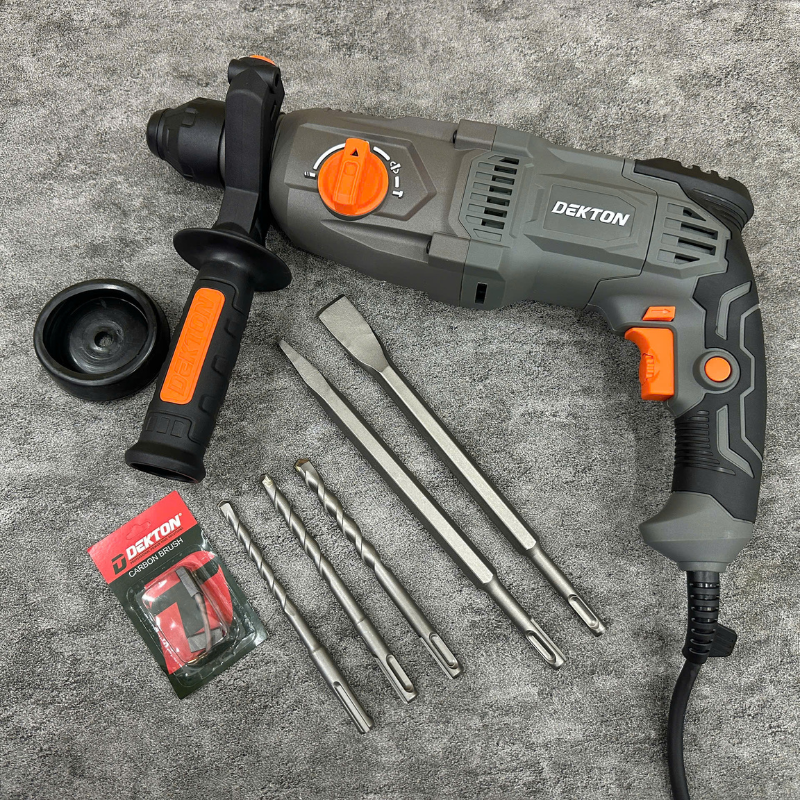 1050W Máy khoan bê tông 3 chức năng Dekton DK-RH2603PRO