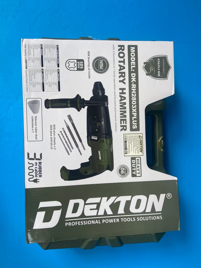 800W Khoan Bê Tông 3 Chức Năng DEKTON DK-RH2803XPLUS