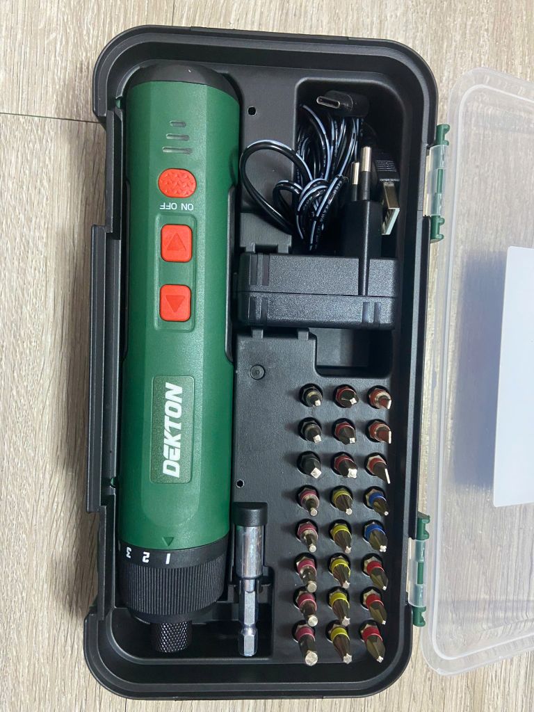 Máy vặn vít mini dùng pin 4V Dekton DK-VT08PLUS