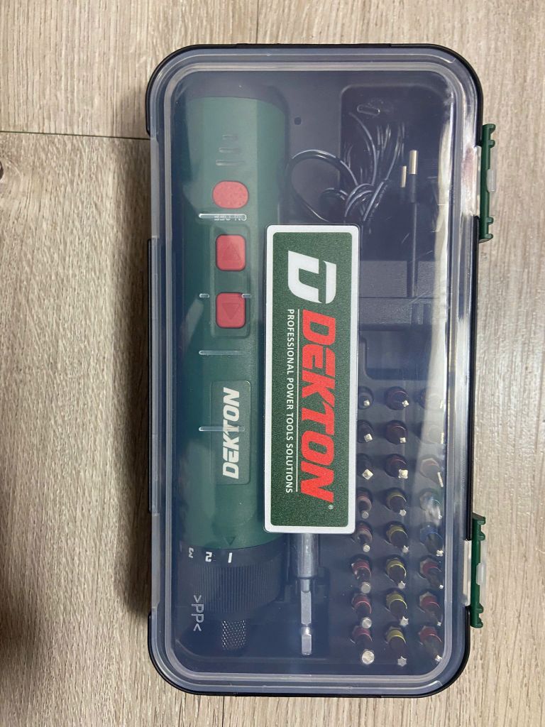 Máy vặn vít mini dùng pin 4V Dekton DK-VT08PLUS