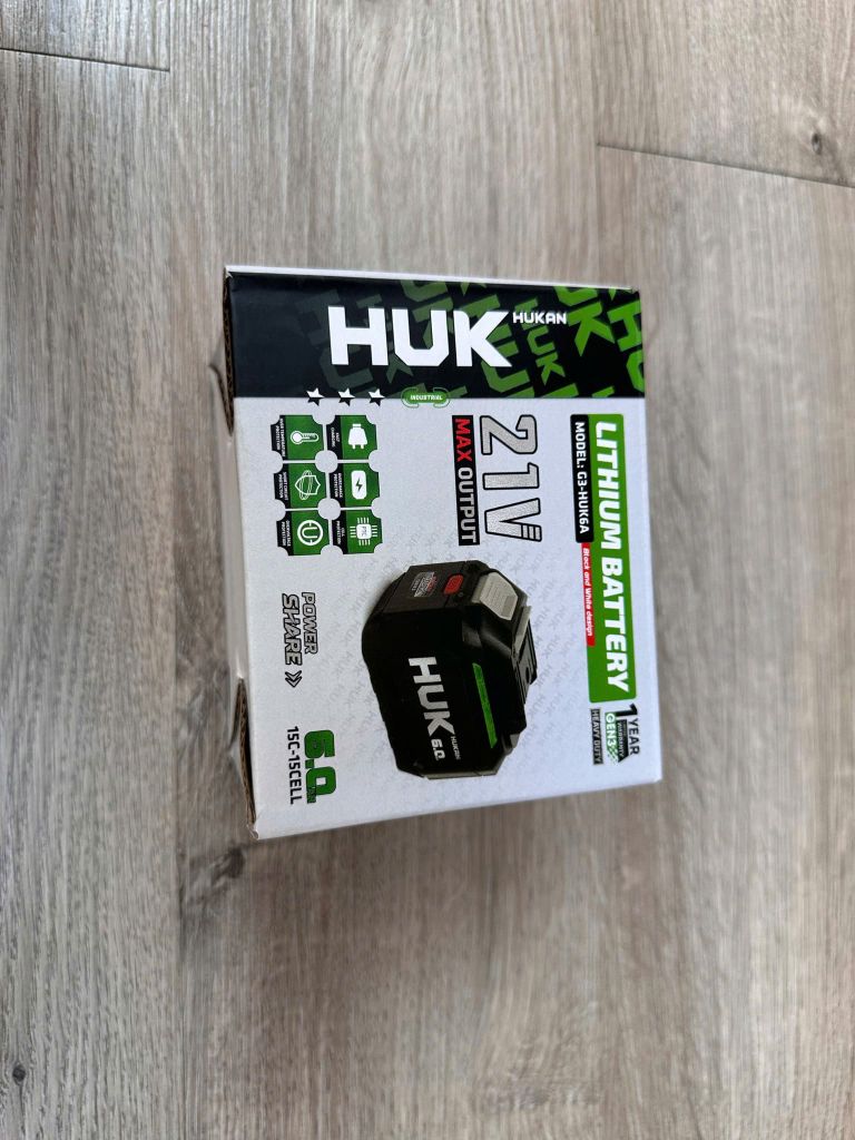21V - 6.0Ah (15 cells) - Pin 15Cells 6.0Ah 21V HUKAN G3-HUK6A