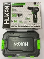 Máy khoan pin 10mm ( có khóa trục ) 16V Gen 2 Hukan H16-G2X-Q2