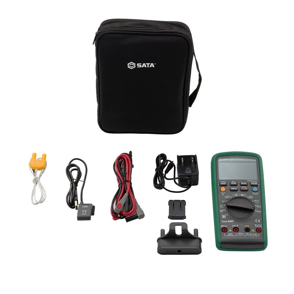 Đồng hồ vạn năng True RMS thông minh 10A SATA 03075