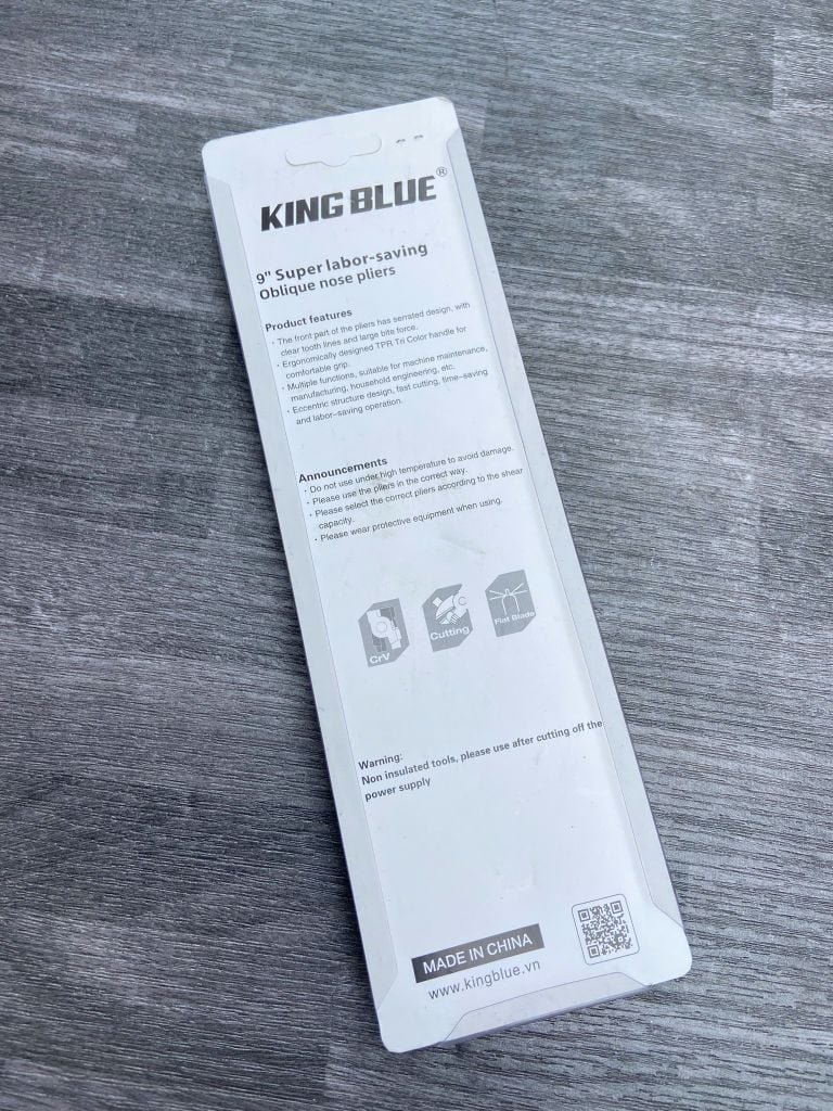 Kìm cắt đa năng 225mm siêu cứng Kingblue KC3-09