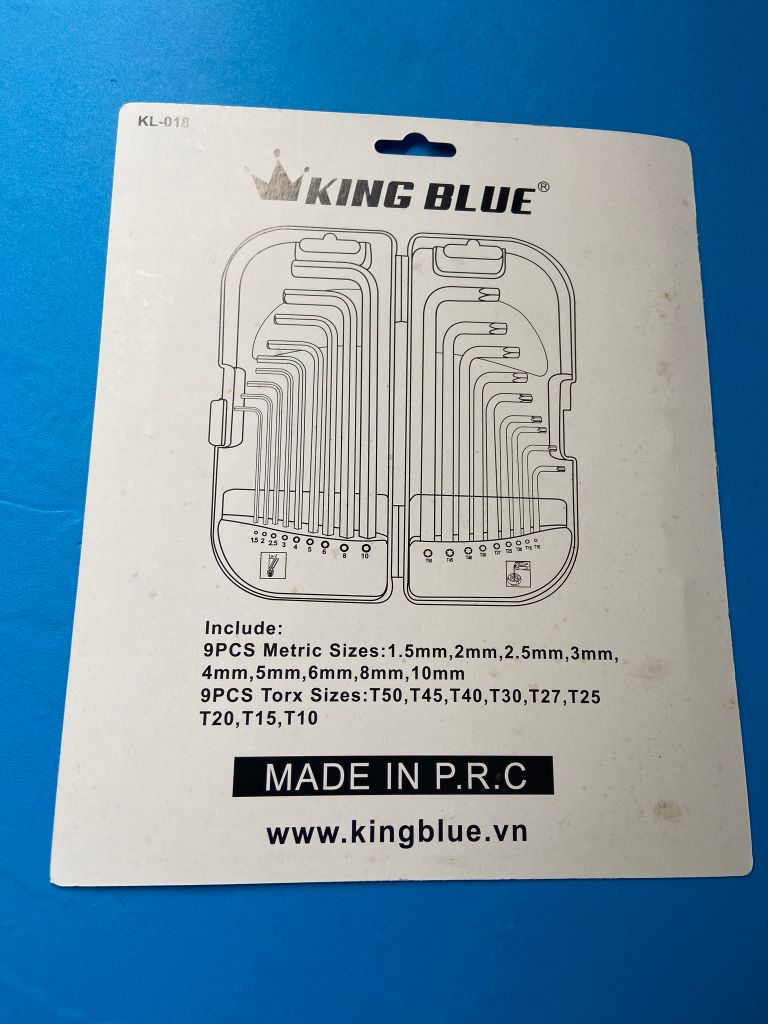 Bộ lục giác-KL018 KingBlue KL018