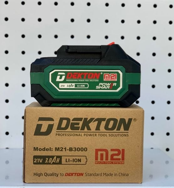 Pin Dekton 21V Li-on 2.0AH M21-B3000