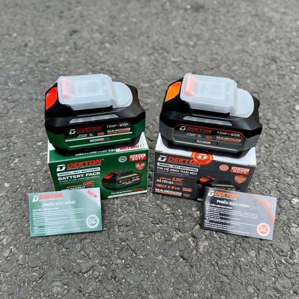 Pin Dekton 21V 6.0Ah M21-B6015PRO