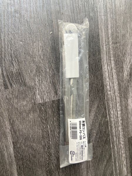 Compa lấy dấu mũi thép cứng 200mm Niigata seiki FD-200