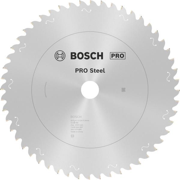 Lưỡi cưa hợp kim PRO (sắt), 254x2.2x25.4 mm, T52 BOSCH PHỤ KIỆN 2608844867