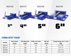 Ê tô bàn khoan 4 inch – 100mm Brosco – B50137
