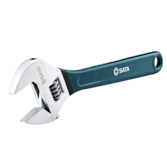 Mỏ lết tay cầm cao su 6inch SATA 47249