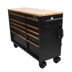 Tủ dụng cụ CSPS 132cm - 10 hộc kéo tay cầm vàng VNTC13210BB4M