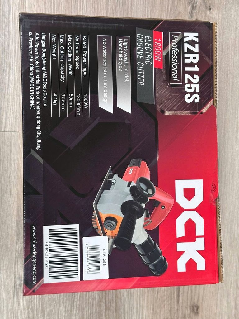 Máy cắt rãnh tường 1800W KZR125S - DCK