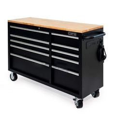 Tủ dụng cụ CSPS 132cm - 10 hộc kéo tay cầm trắng VNTC13210BB5M