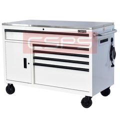 Tủ dụng cụ CSPS 132cm - 05 hộc kéo màu trắng VNTC13205BJ4M
