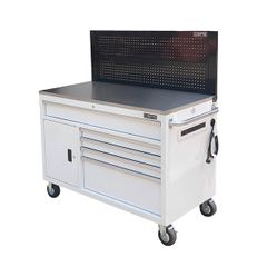 Tủ dụng cụ CSPS 132cm - 05 hộc kéo màu trắng VNTC13205BJ4M