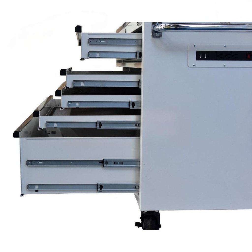 Tủ dụng cụ CSPS 132cm - 05 hộc kéo màu trắng VNTC13205BJ4M