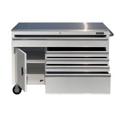 Tủ dụng cụ CSPS 132cm - 05 hộc kéo màu trắng VNTC13205BJ4M