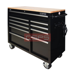 Tủ dụng cụ CSPS 104cm - 10 hộc kéo có mặt ván VNTC10410B13M