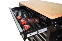 Tủ dụng cụ CSPS 104cm - 10 hộc kéo có mặt ván VNTC10410B13M