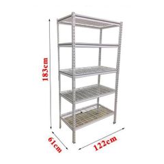 Kệ đa năng CSPS 091cm - 05 vỉ lưới màu trắng VNSV091A5BT1