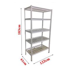 Kệ đa năng CSPS 122cm - 05 vỉ lưới màu trắng VNSV122A5BT1