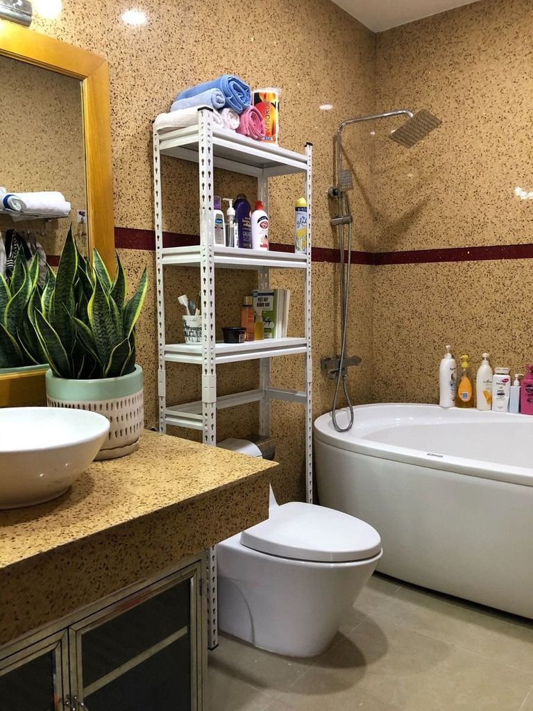 Kệ để đồ nhà vệ sinh 61cm CSPS VNSV061A3BT21