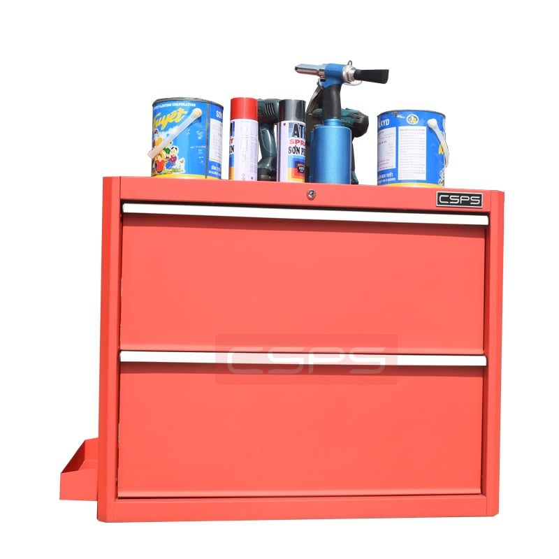 Tủ dụng cụ CSPS 91cm - 02 hộc kéo màu đỏ VNGS3661BC12